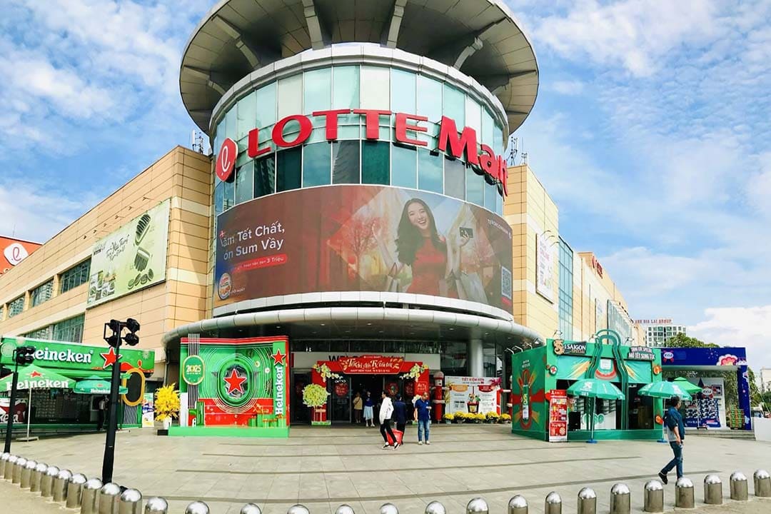 Lotte Mart in former District 7 offers a strong selection of both local and imported goods