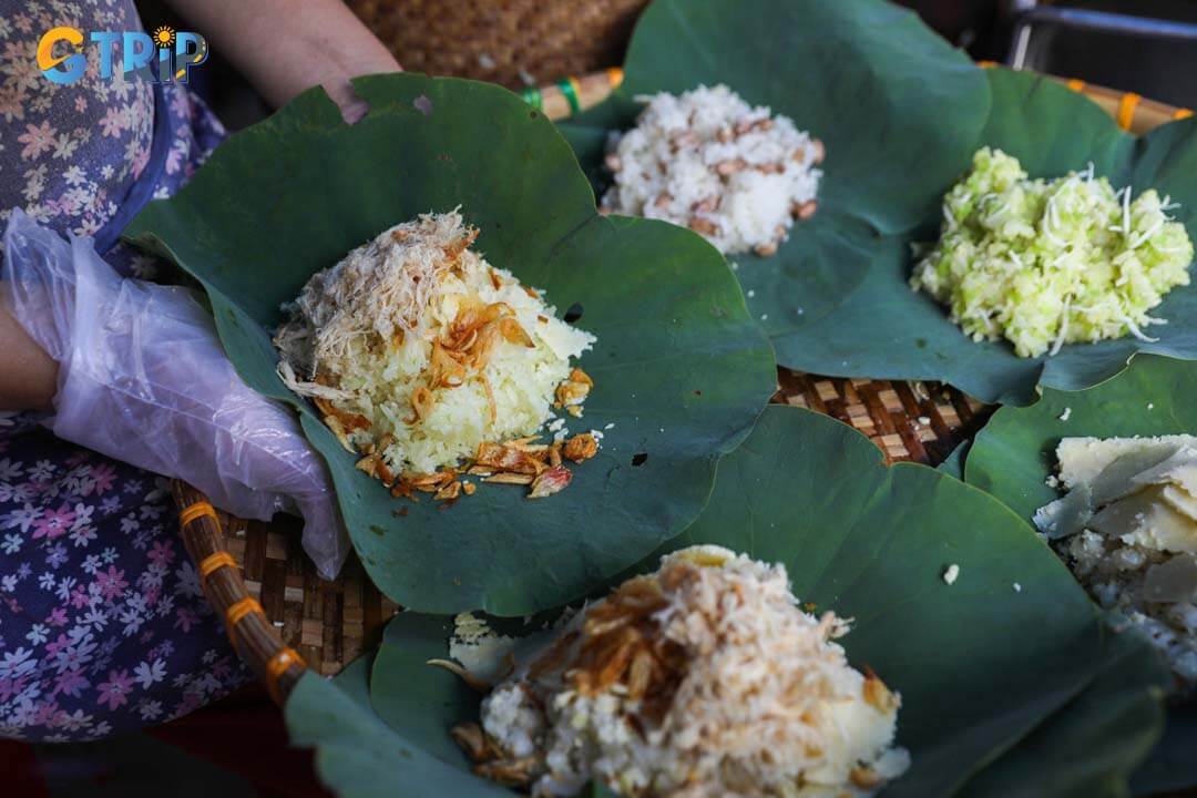 Lotus leaves are an important ingredient in traditional Vietnamese cooking