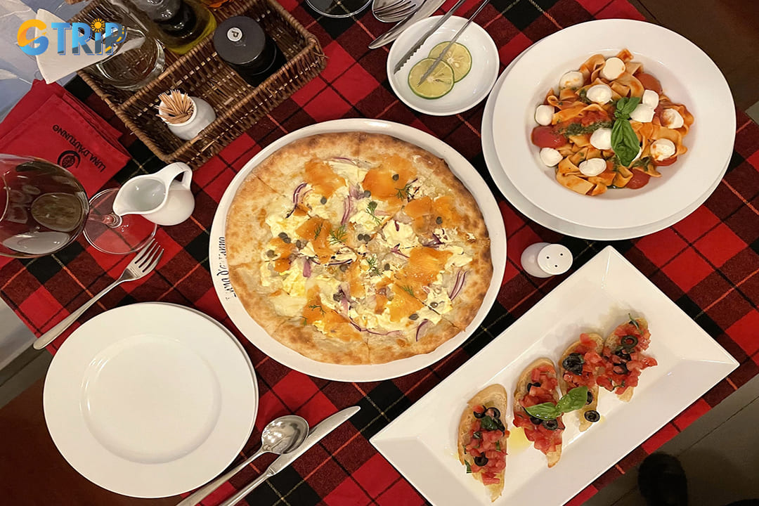 Luna d'Autunno brings authentic Italian flavors that stand out in the Vietnamese capital