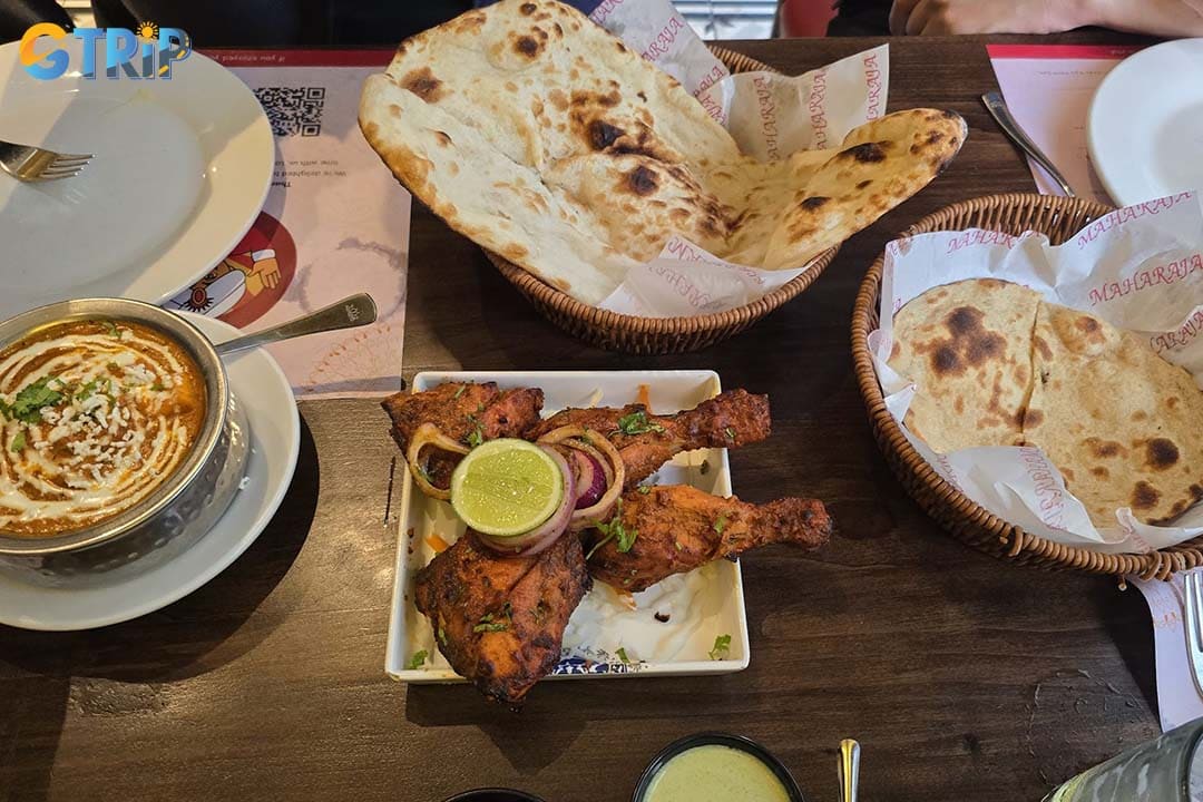Maharaja is a long-established favorite in the An Thuong area known for authentic North Indian dishes, biryanis, and tandoori specialties
