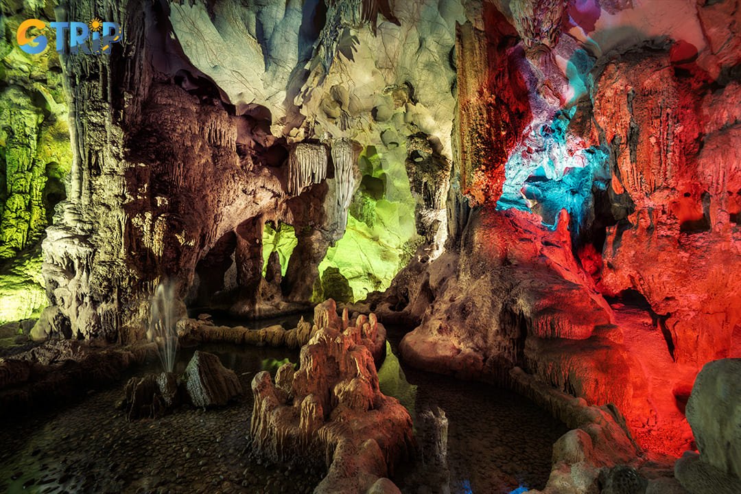 Male Cave’s features include striking limestone formations and a tranquil atmosphere