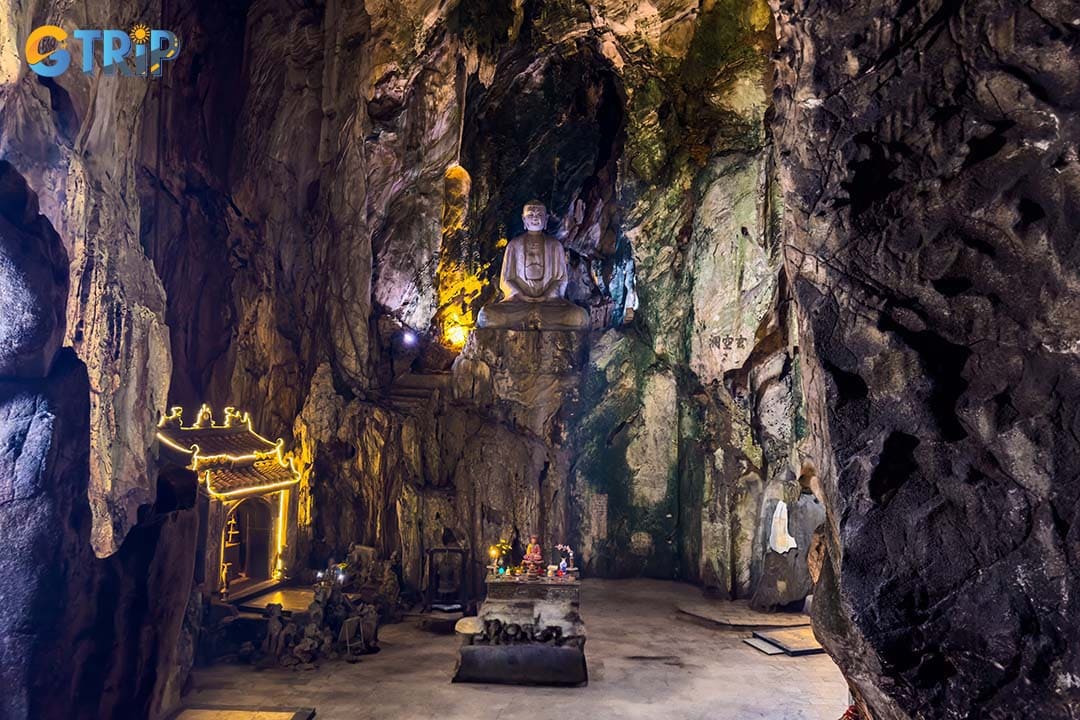 Marble Mountains are famous for sacred caves, ancient pagodas, and breathtaking lookouts