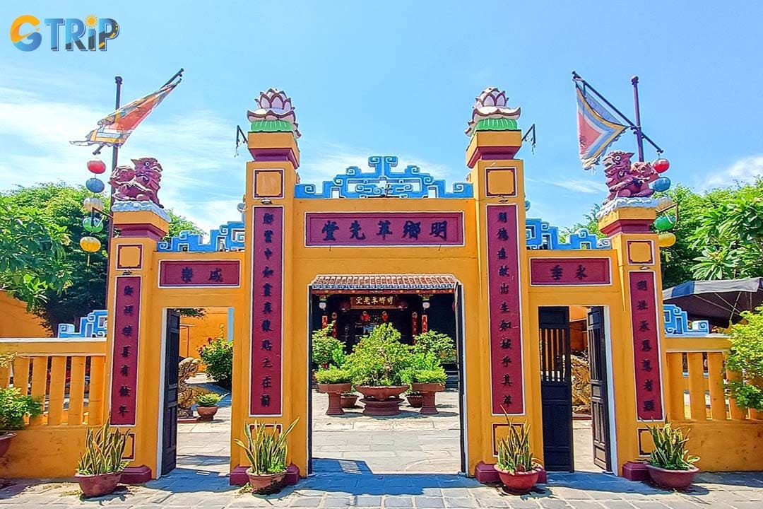 Minh Huong Communal House serves as a worship and gather place for Minh Huong community