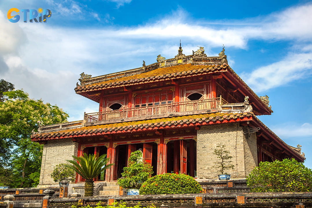 Minh Mang's Tomb is one of the most architecturally impressive royal mausoleums