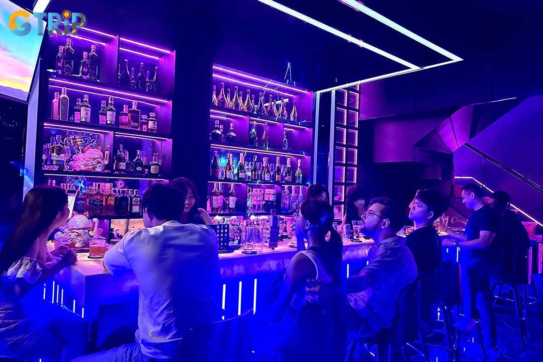 Mystery Bar & Lounge offers a Japanese-inspired nightlife concept in Da Nang