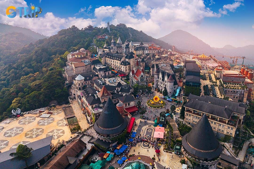 Near the Golden Bridge Da Nang are many attractions that you can visit for a whole day on Bana Hills