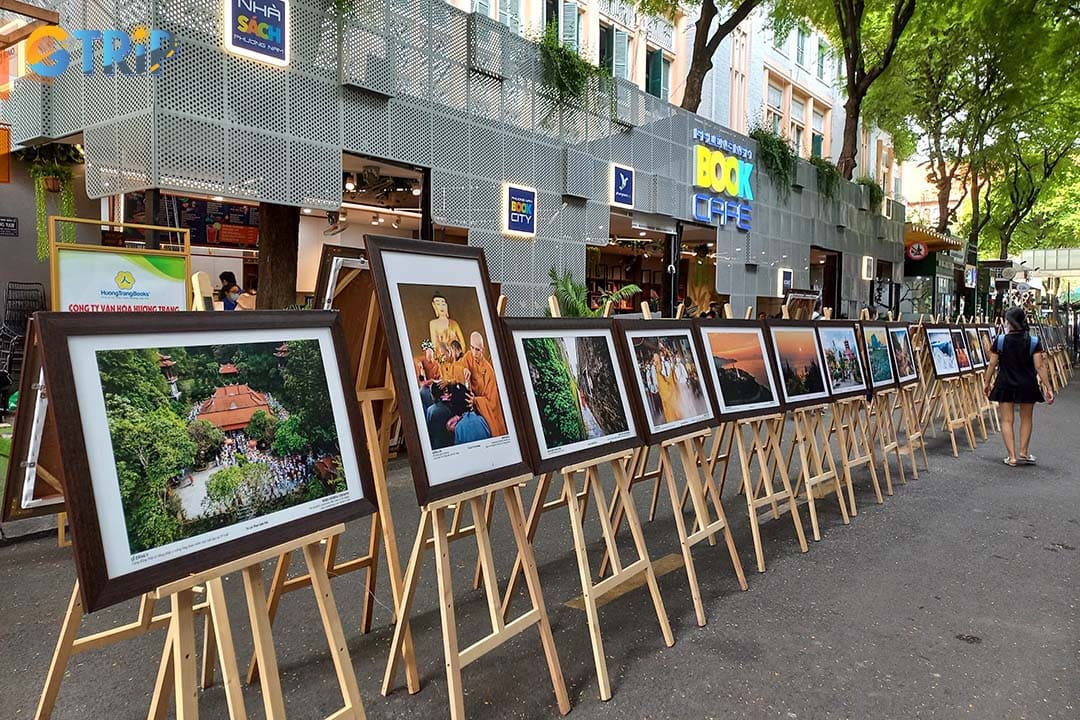 Nguyen Van Binh Book Street regularly hosts book and cultural events