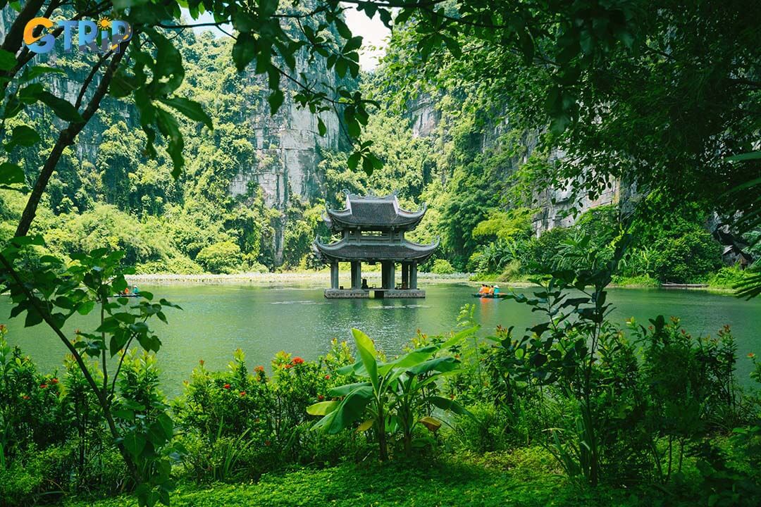 The beautiful landscape in Ninh Binh