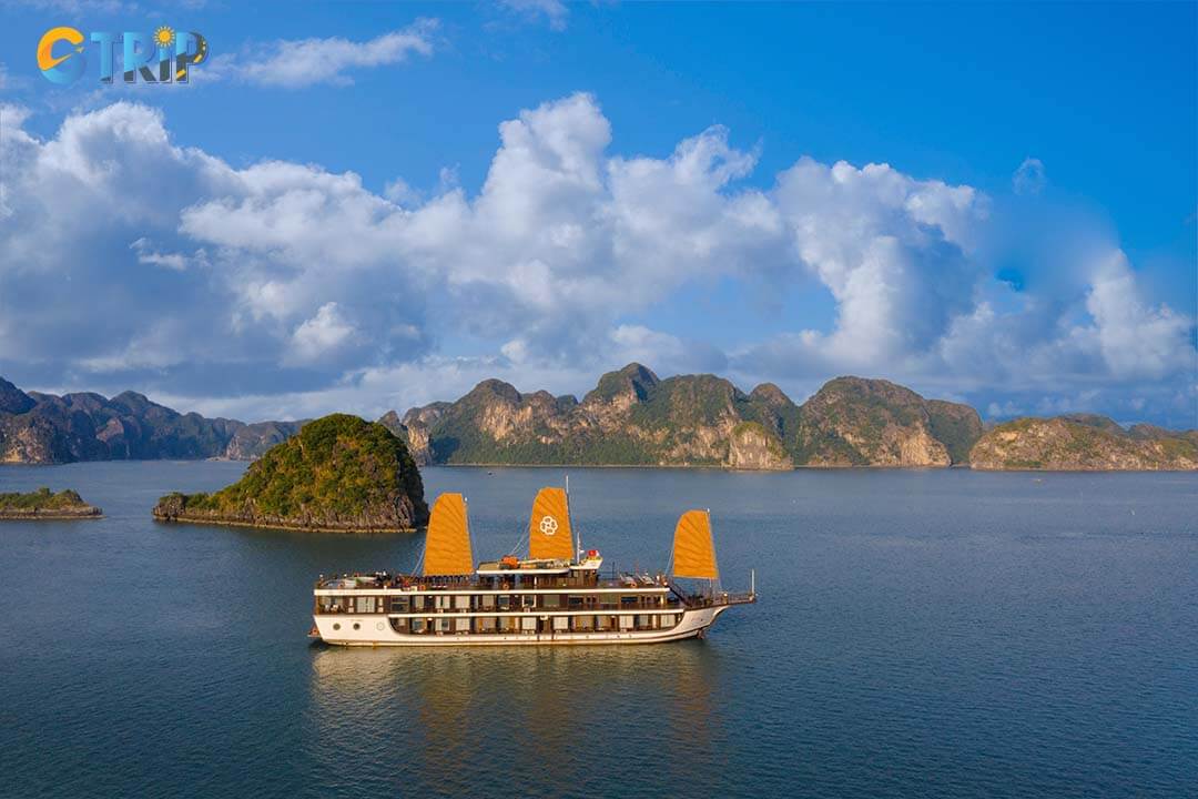 October's stable weather makes Ha Long Bay cruises ideal, offering scenic tours to islands, floating villages, and attractions like the Fighting Cock Islets