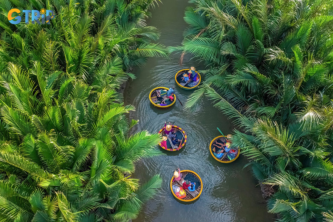One notable destination is the Cam Thanh Coconut Village, situated just south of Hoi An