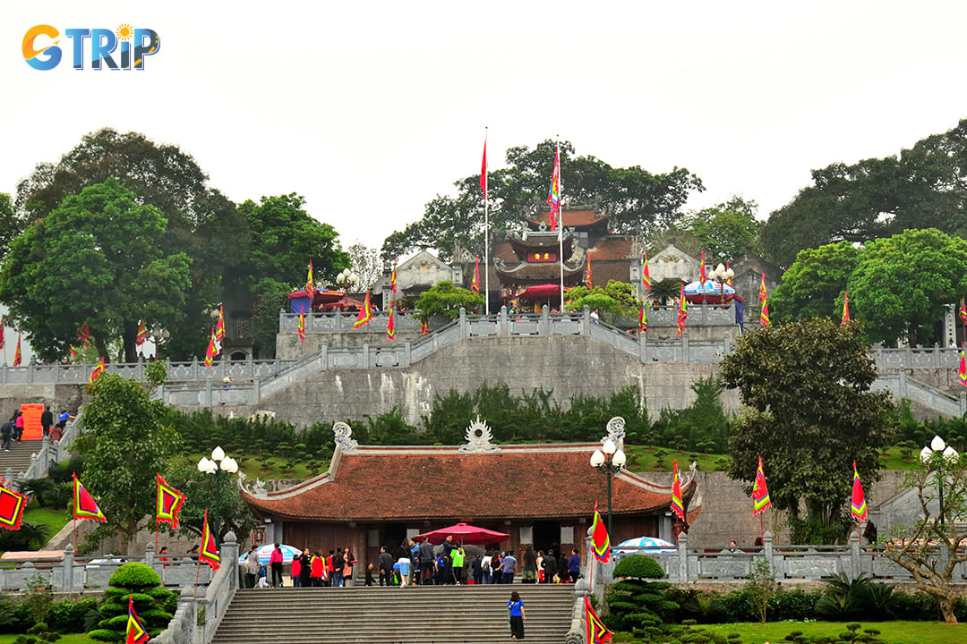 One of the highlights of Tet in Ha Long Bay is visiting ancient temples and pagodas