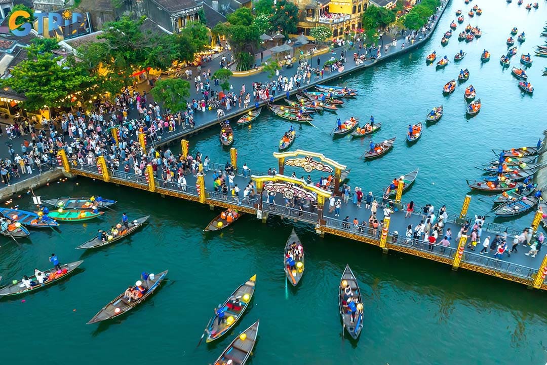One of the most must-do activities in Hoi An is taking a boat ride on the Hoai River