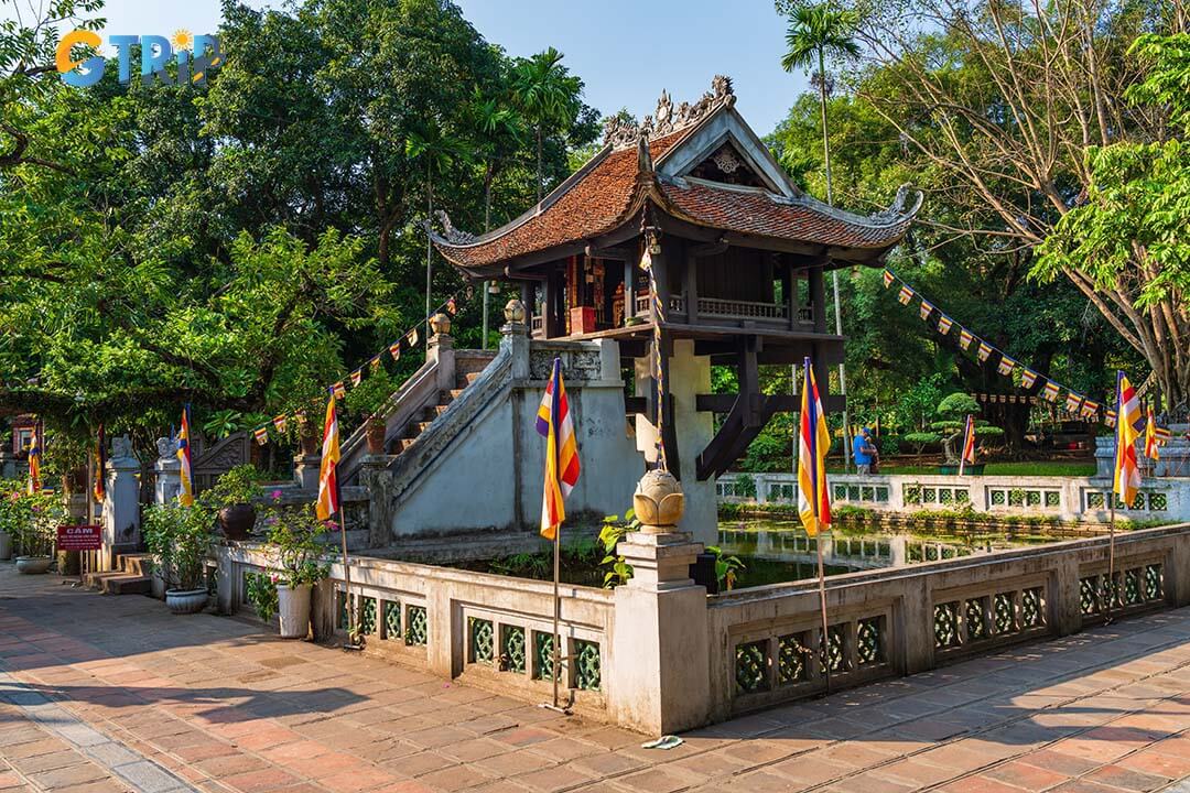 One Pillar Pagoda is a symbol of Hanoi and one of Vietnam’s most iconic Buddhist sites