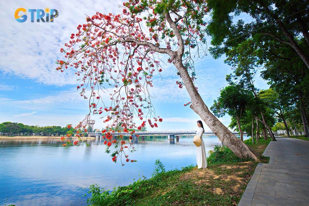 Perfume River offers an ever-changing canvas of natural beauty, cultural landmarks, making it a paradise for photographers at any time of day