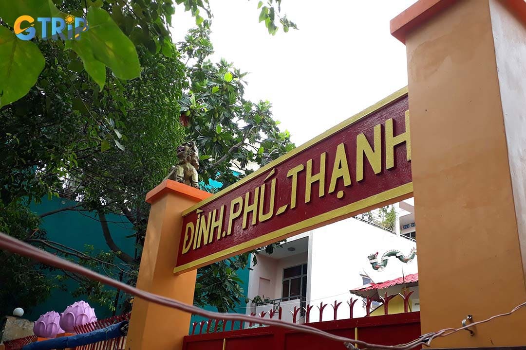 Phu Thanh Temple is one of the popular temples in Tan Phu District