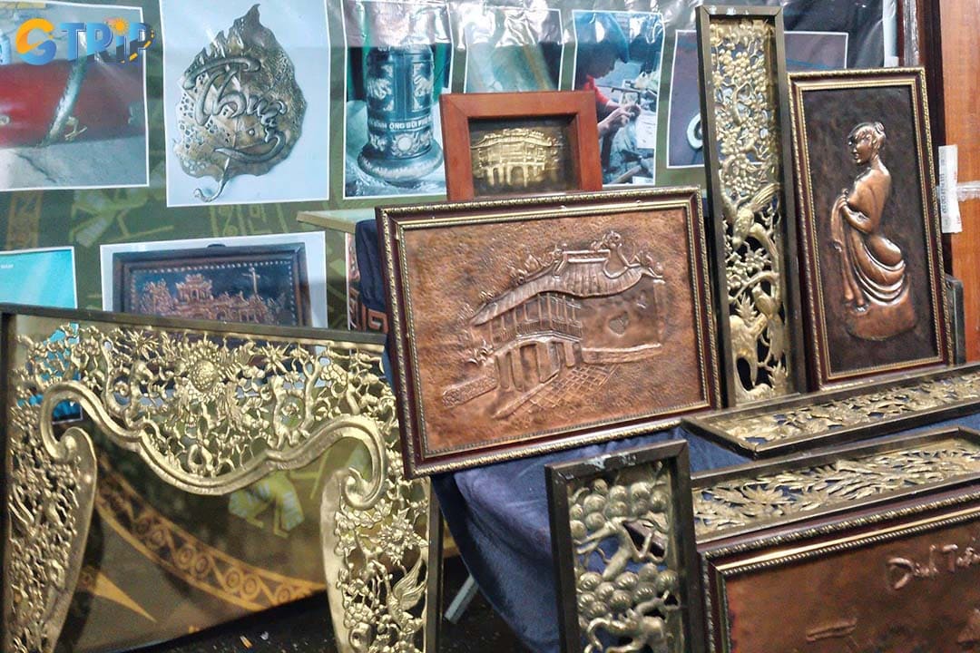 Phuoc Kieu Bronze Casting Village has a more-than-400-year history