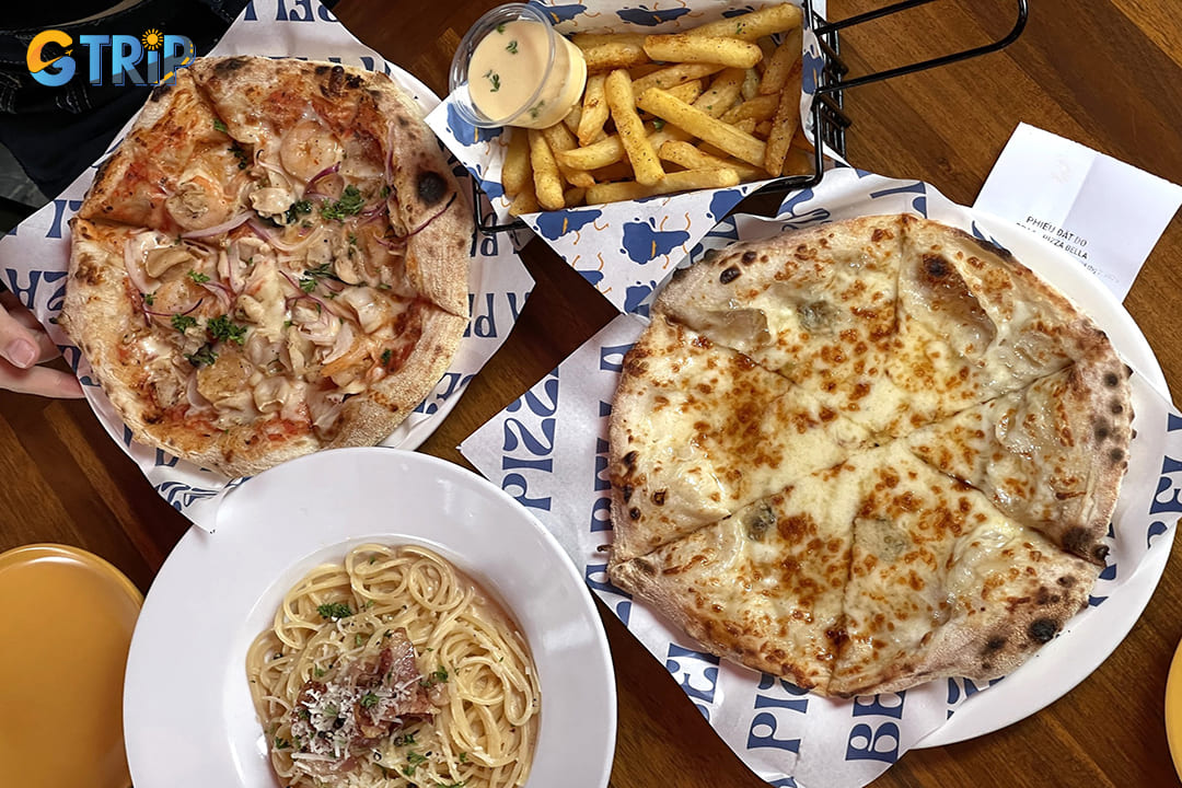 Pizza Bella offers a delightful blend of Italian tradition with Vietnamese hospitality
