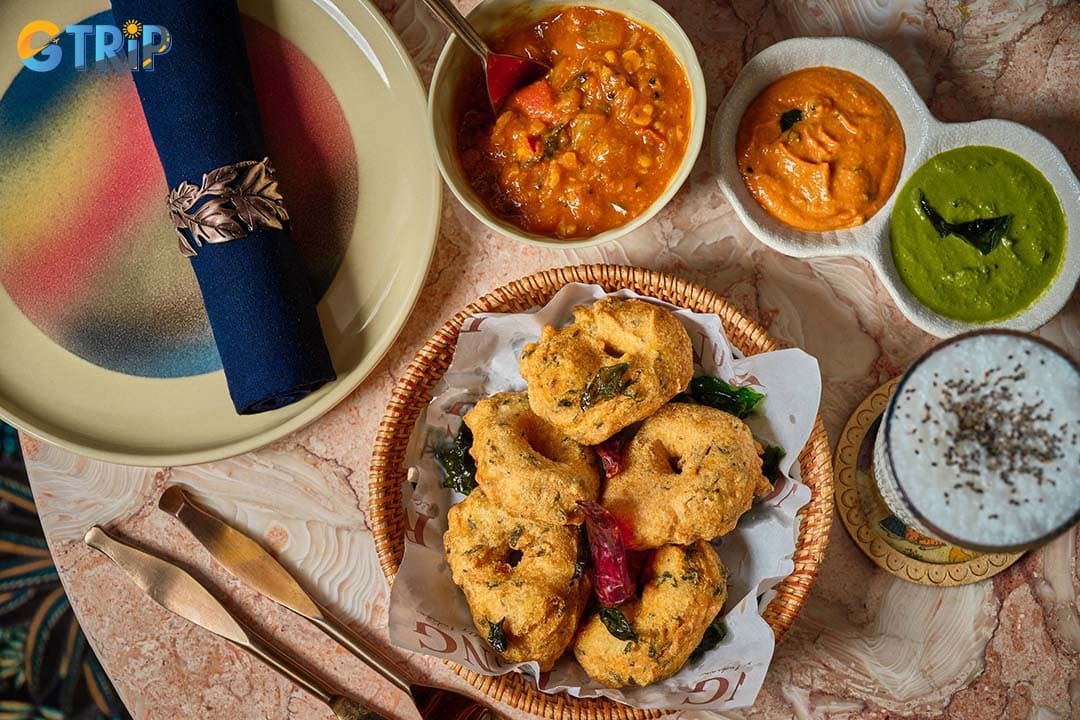 Rang is a MICHELIN Bib Gourmand restaurant blending Indian and Mediterranean flavors in a refined setting near My Khe Beach