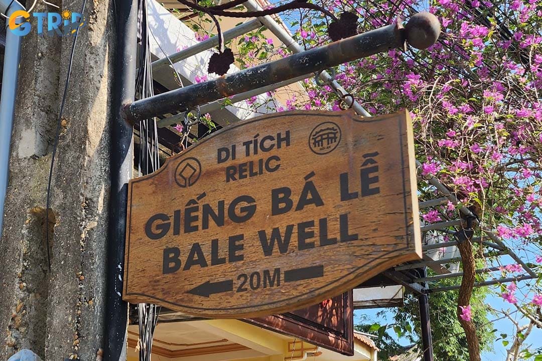 Reaching the Ba Le Well Hoi An is easy, although it is located in a small alley