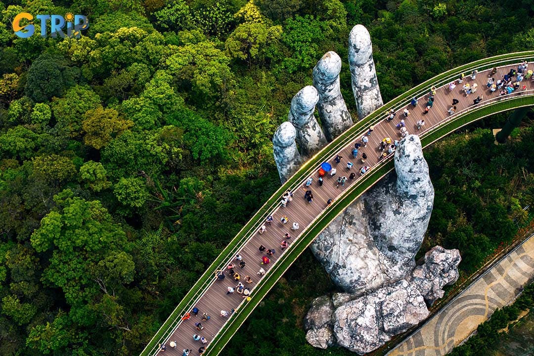 Remember essential tips to have a good visit to the Golden Bridge Da Nang