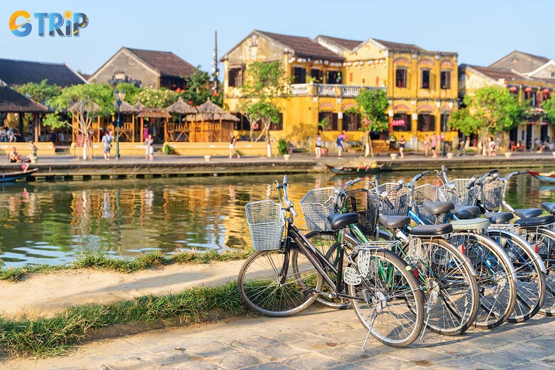 Remember practical tips to have a good time cycling through many routes in Hoi An