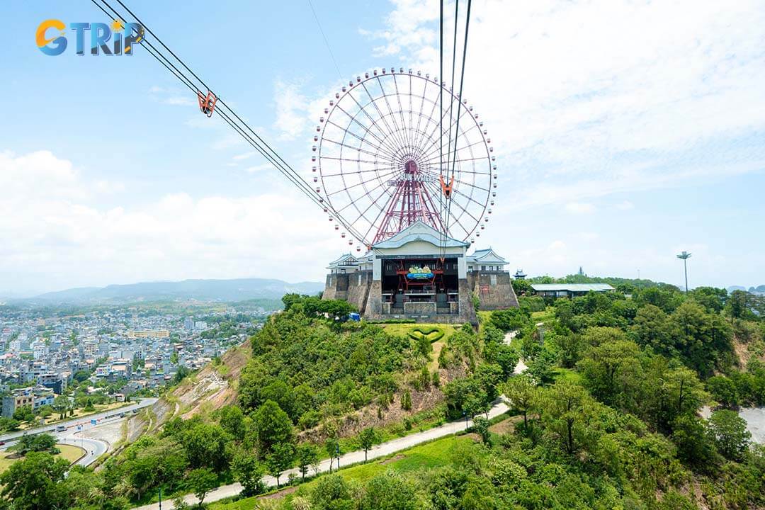 Ride the Queen Cable Car for breathtaking panoramic views of Ha Long Bay, its limestone karsts, and the vibrant cityscape below