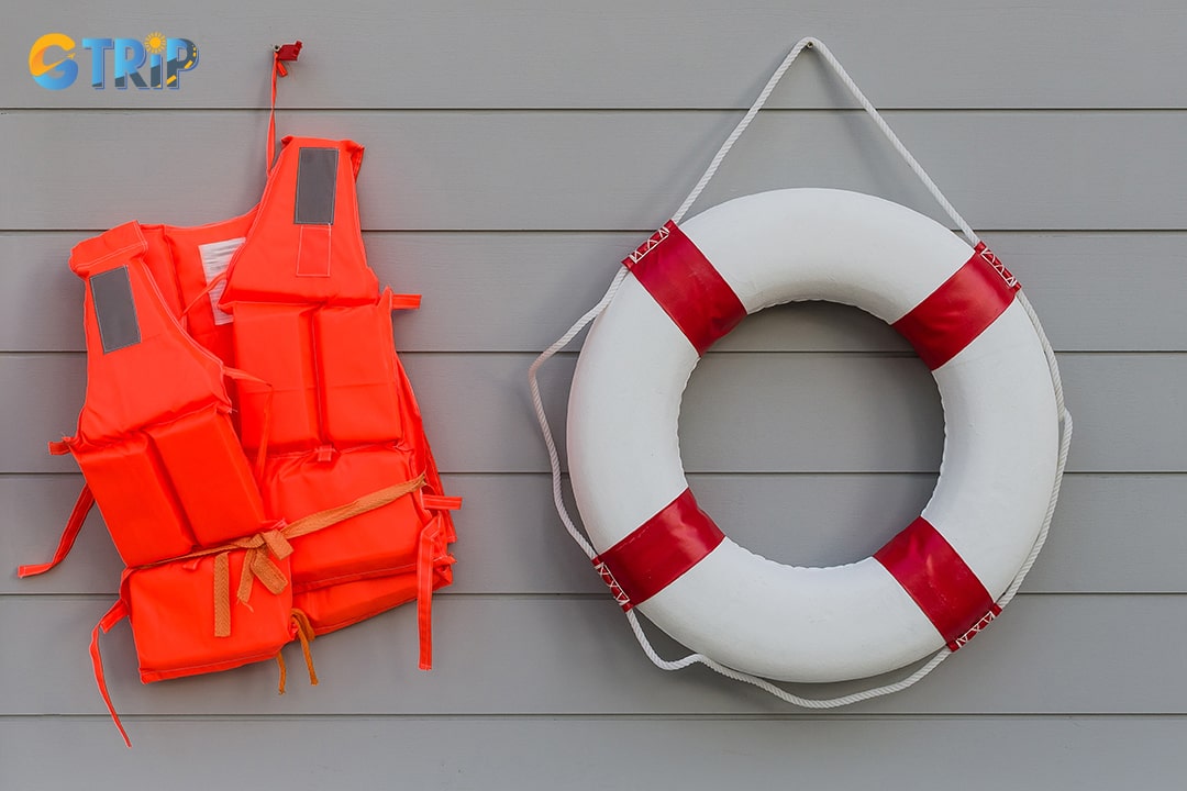 Always ensure safety when on yachts/cruist/boat or areas near river banks