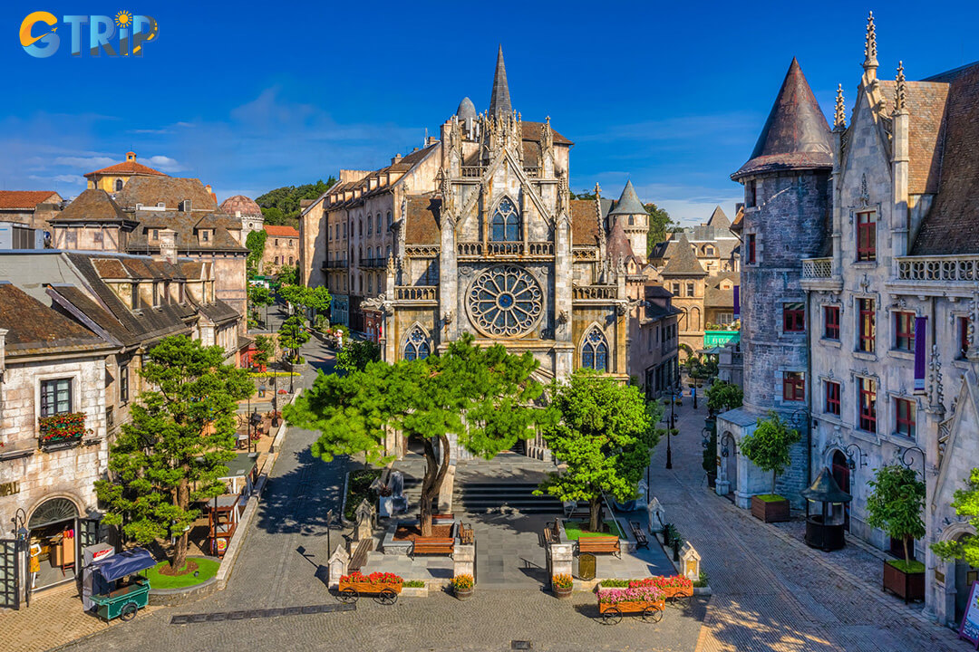 Saint Denis Church is the iconic heart of the French Village, showcasing elegant Gothic architecture and a romantic, fairytale ambiance that makes it a favorite spot