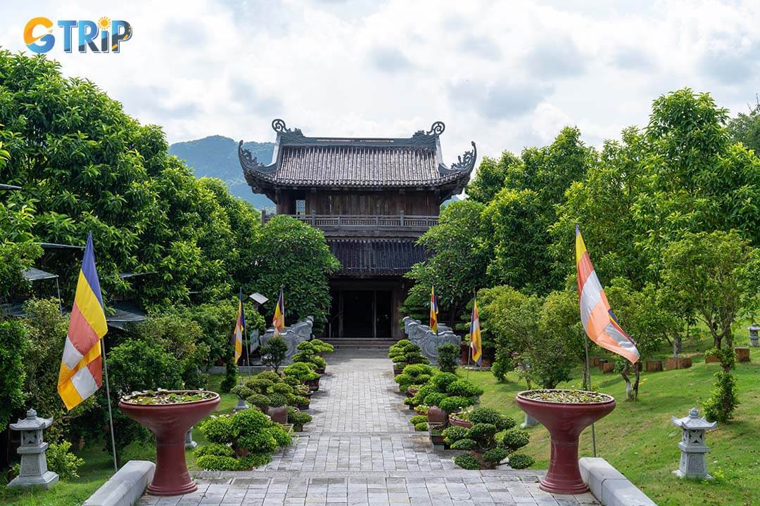 Beautiful landscape of Bai Dinh Pagoda