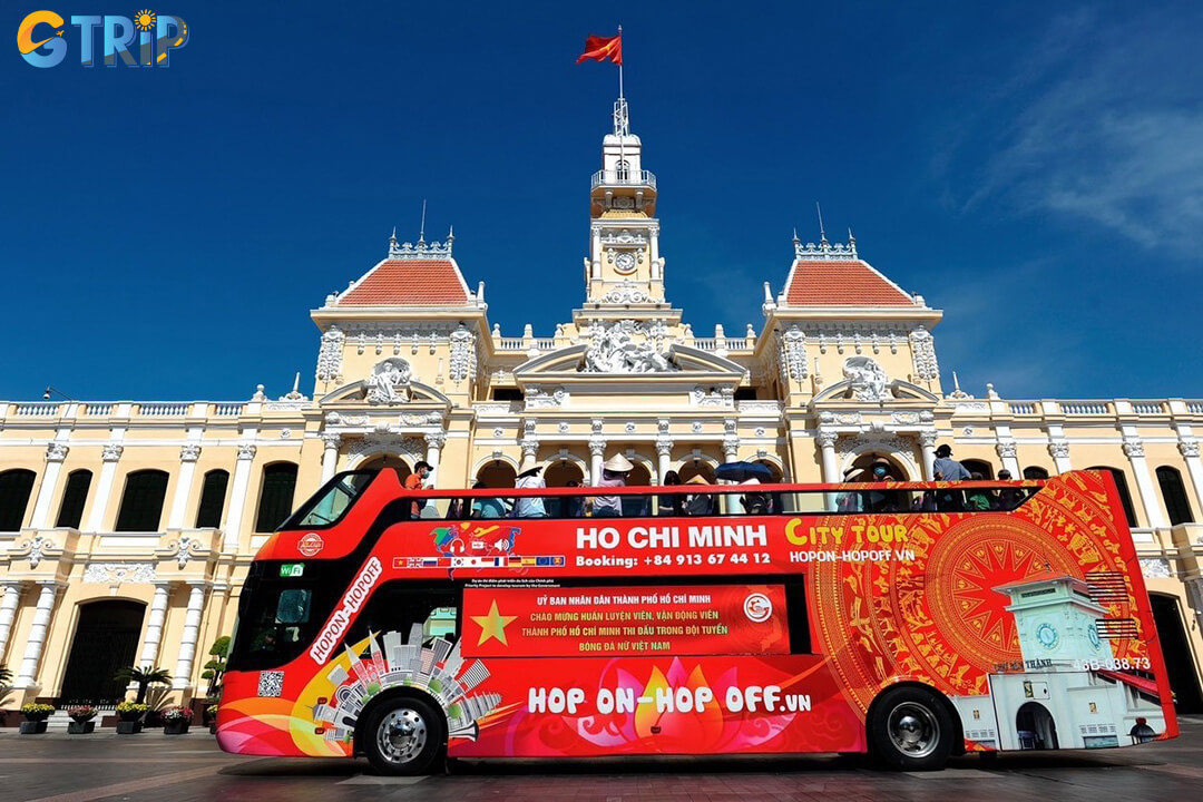 See Ho Chi Minh City’s iconic landmarks aglow at night with a scenic ride on a double-decker sightseeing bus