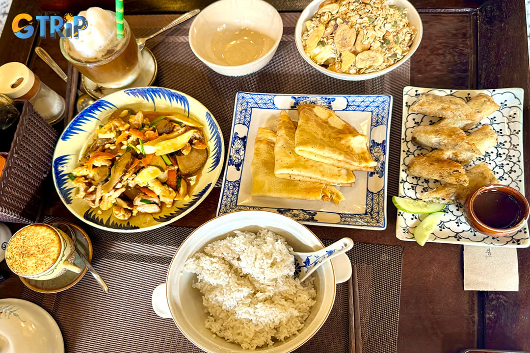 Some dishes of An Tam Coc Restaurant