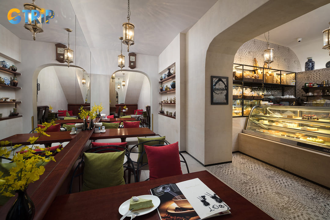 S'Patisserie is a charming French-inspired cafe located at 17 Hang Khay, right across from Hoan Kiem Lake in Hanoi's Old Quarter