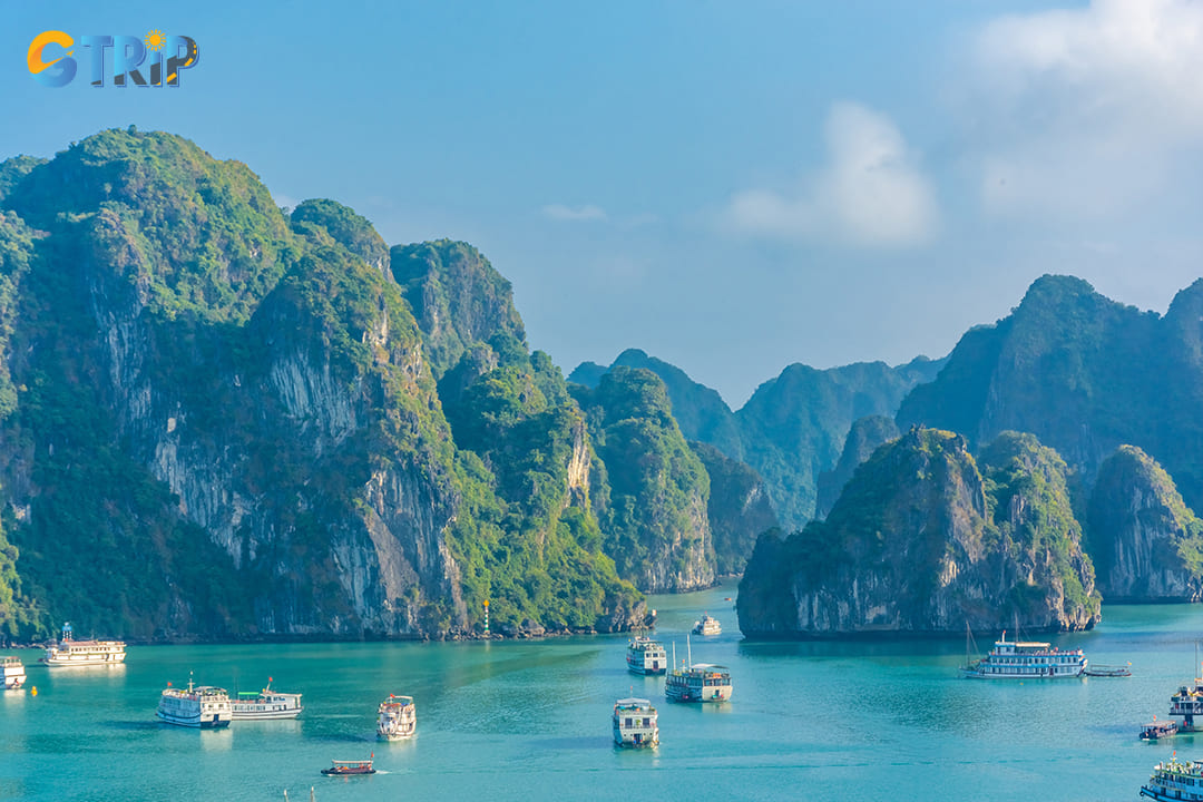 Spring is a perfect time for boat tours around Ha Long Bay's majestic limestone islands