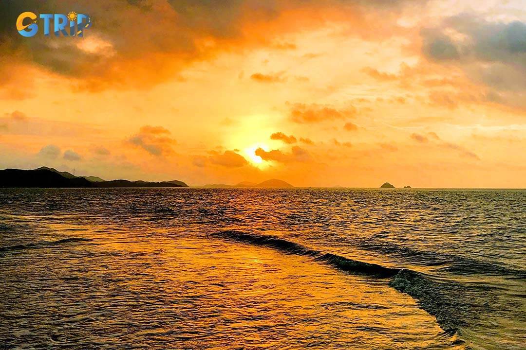 A view of Dau Rong Beach