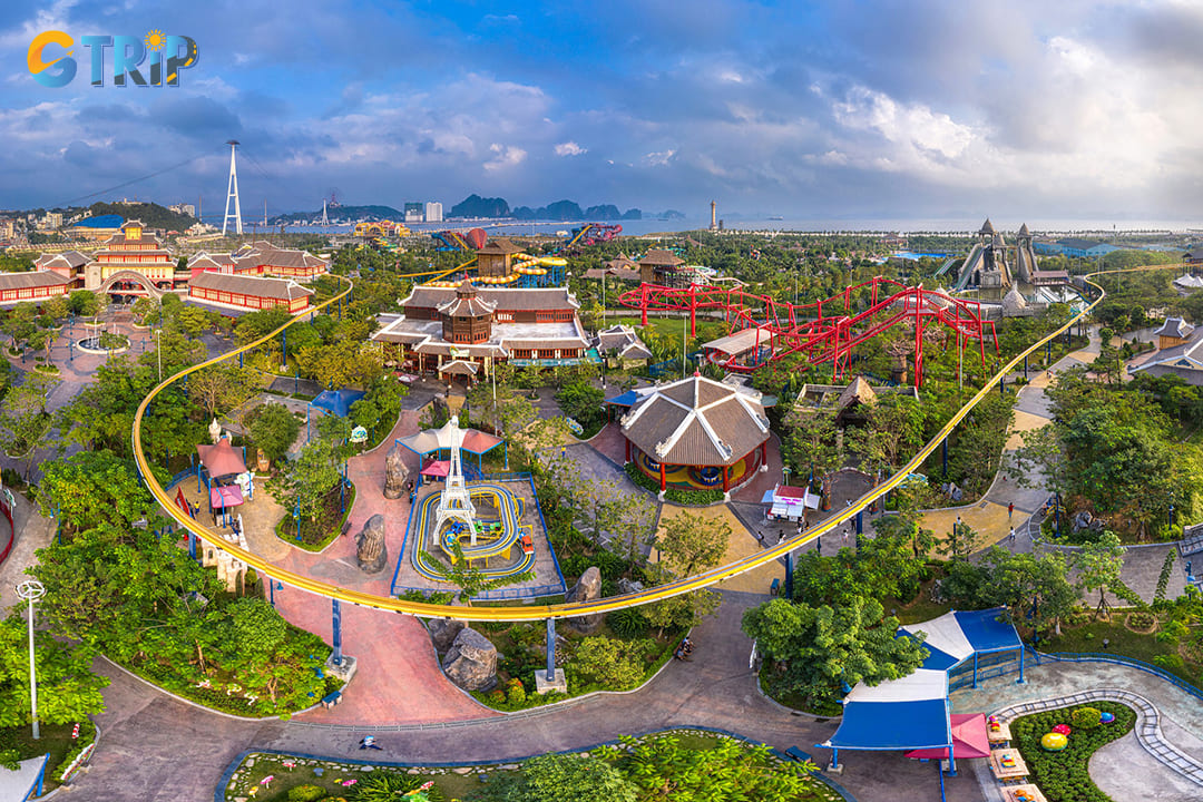 SunWorld Halong Ocean Park is a must-visit attraction near Bai Chay Beach