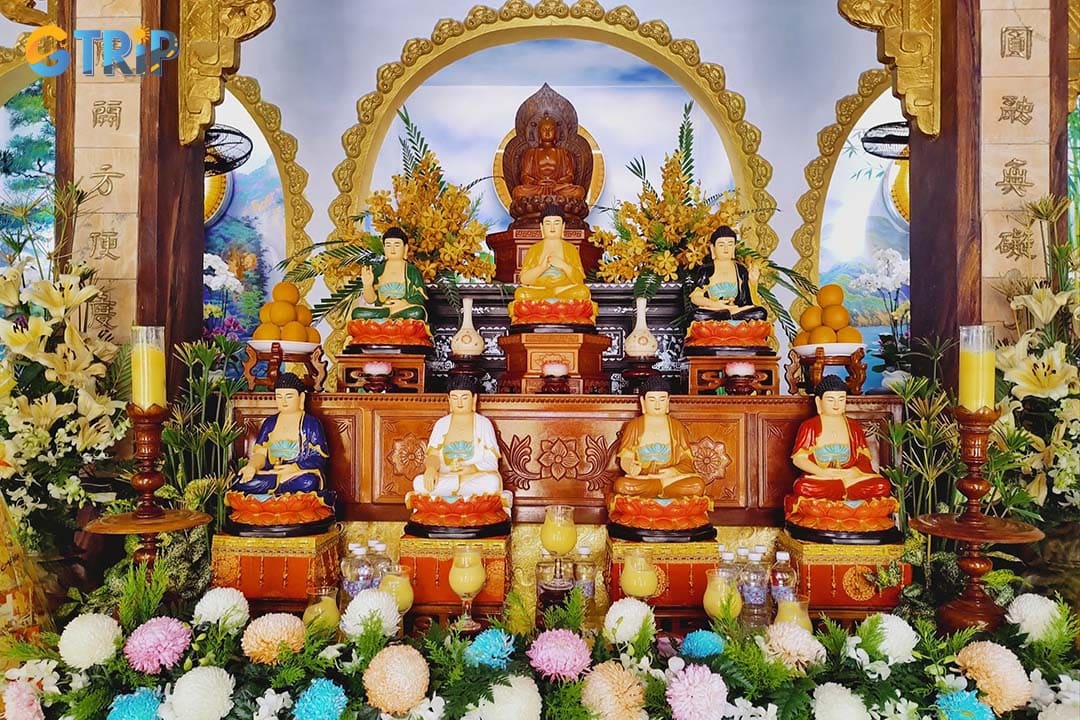 Tam Thai Pagoda remains an active place of worship where you can witness monks chanting and devotees praying amid the scent of incense