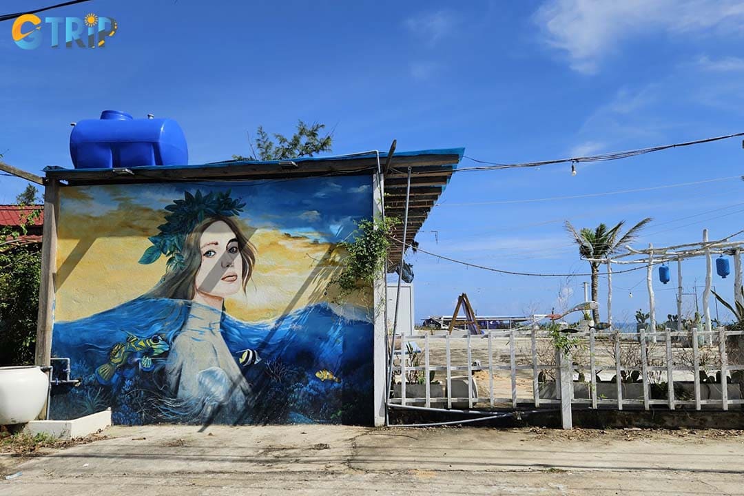 Tam Thanh Mural Village is a must-visit destination because of its arts and beauty