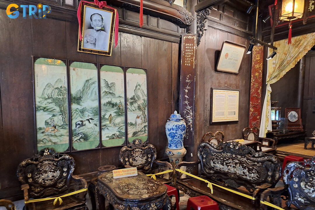 Tan Ky Old House stands out for its remarkable preservation, long family heritage, and unique blend of Vietnamese, Japanese, and Chinese architecture