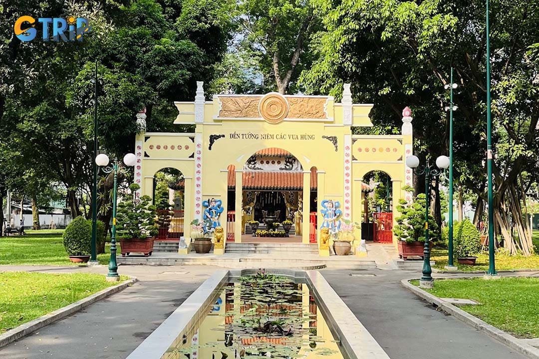 Tao Dan Park is rich in history and home to landmarks like the Hung Kings' Temple