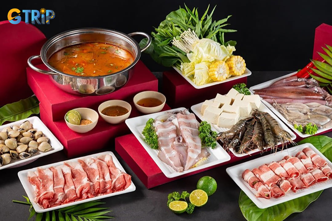Thai Deli specializes in authentic Thai hotpot with rich broths and fresh ingredients, served in a spacious setting ideal for families and groups