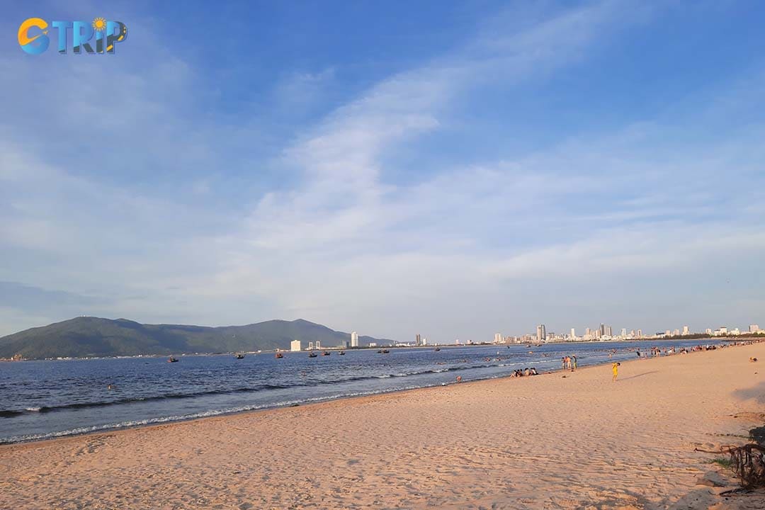 Thanh Binh Beach in Da Nang has an authentic local vibe and also holds a historical significance