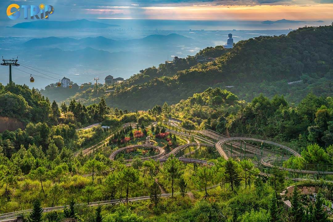 The Alpine Coaster at Ba Na Hills delivers a thrilling mountainside ride where you control your speed while enjoying spectacular forest and mountain views