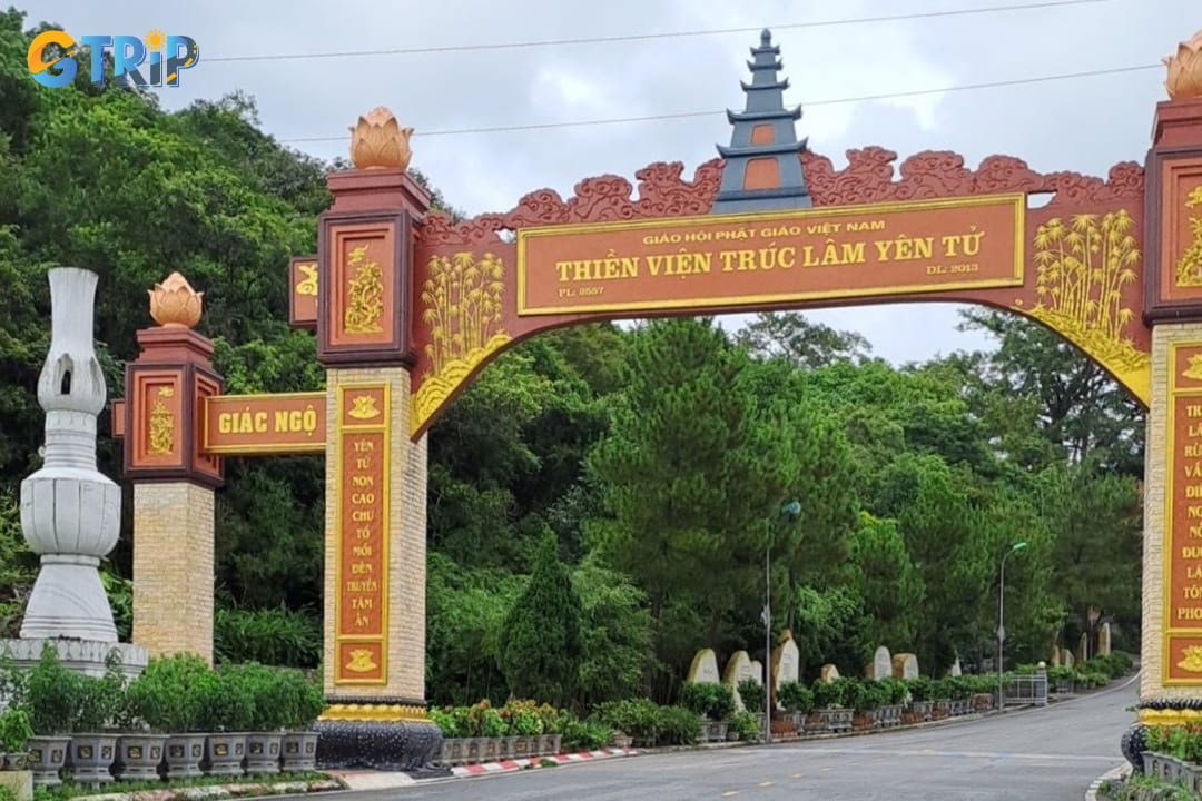 The architecture of Truc Lam Yen Tu Zen Monastery showcases the harmonious blend of spiritual tradition and cultural artistry