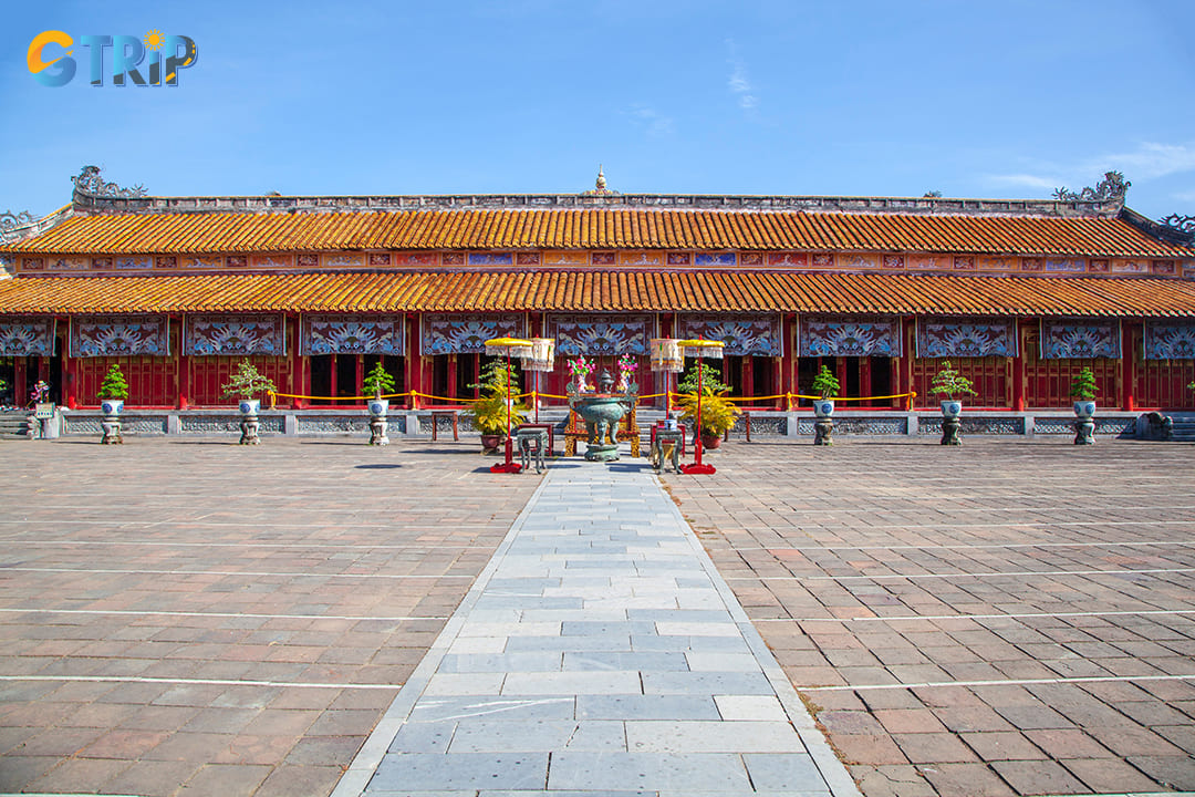 The best time to explore the Imperial City is during the dry season when the weather is warm and sunny