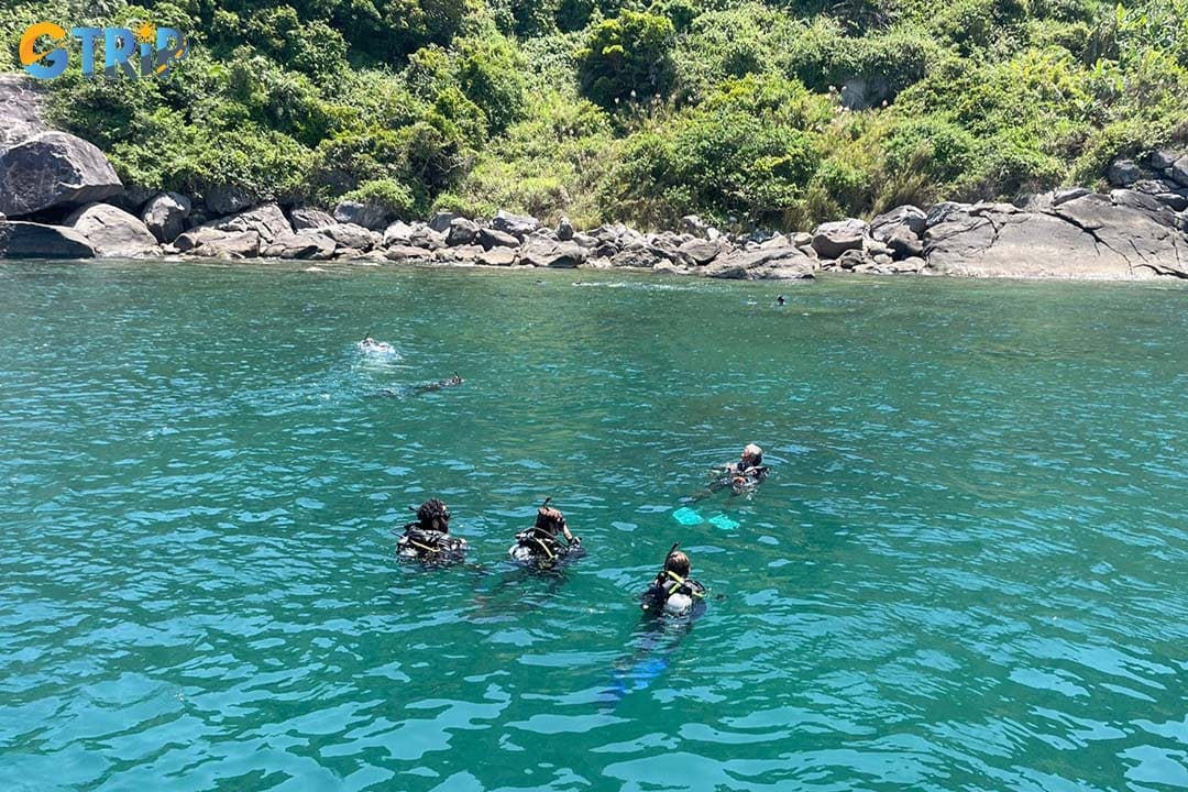 The best time to scuba dive in Da Nang is during the dry season