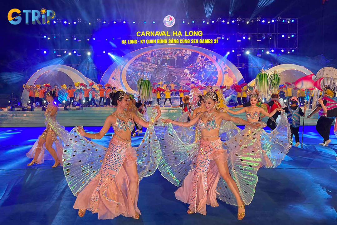 The Carnaval Halong is one of the most exciting events in Ha Long Bay