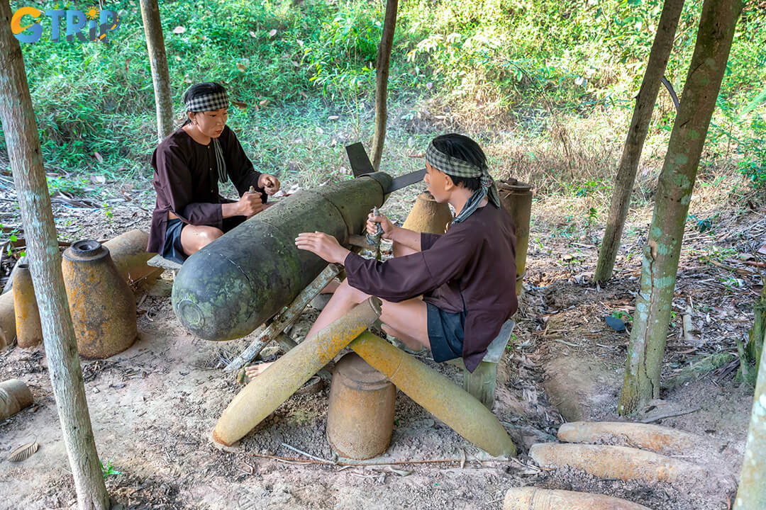 The dry and cooler conditions in December make exploring the historic Cu Chi Tunnels far more comfortable and immersive