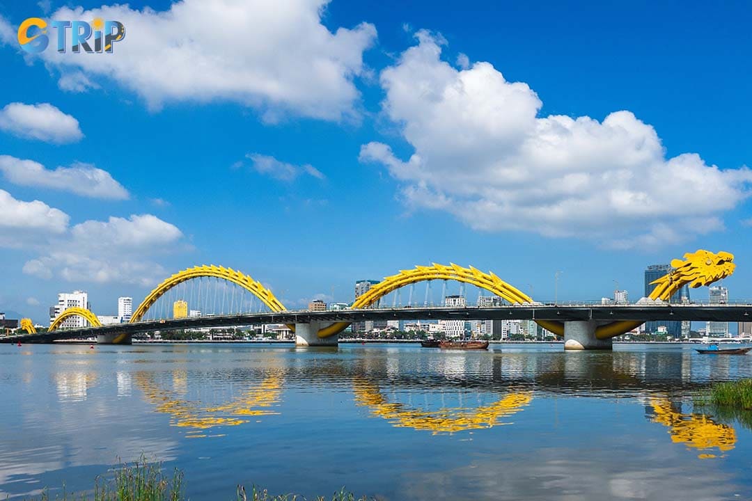 The famous Dragon Bridge is just a few steps from the museum