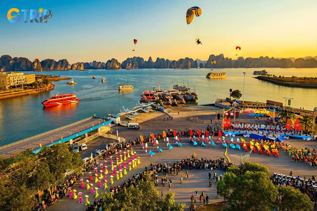 The Halong Carnival Festival is one of the most awaited events in Ha Long Bay