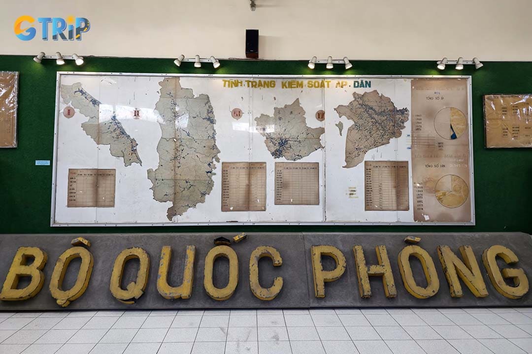 The highlight of the Ho Chi Minh Campaign Museum is its collection of officially designated "National Treasures"